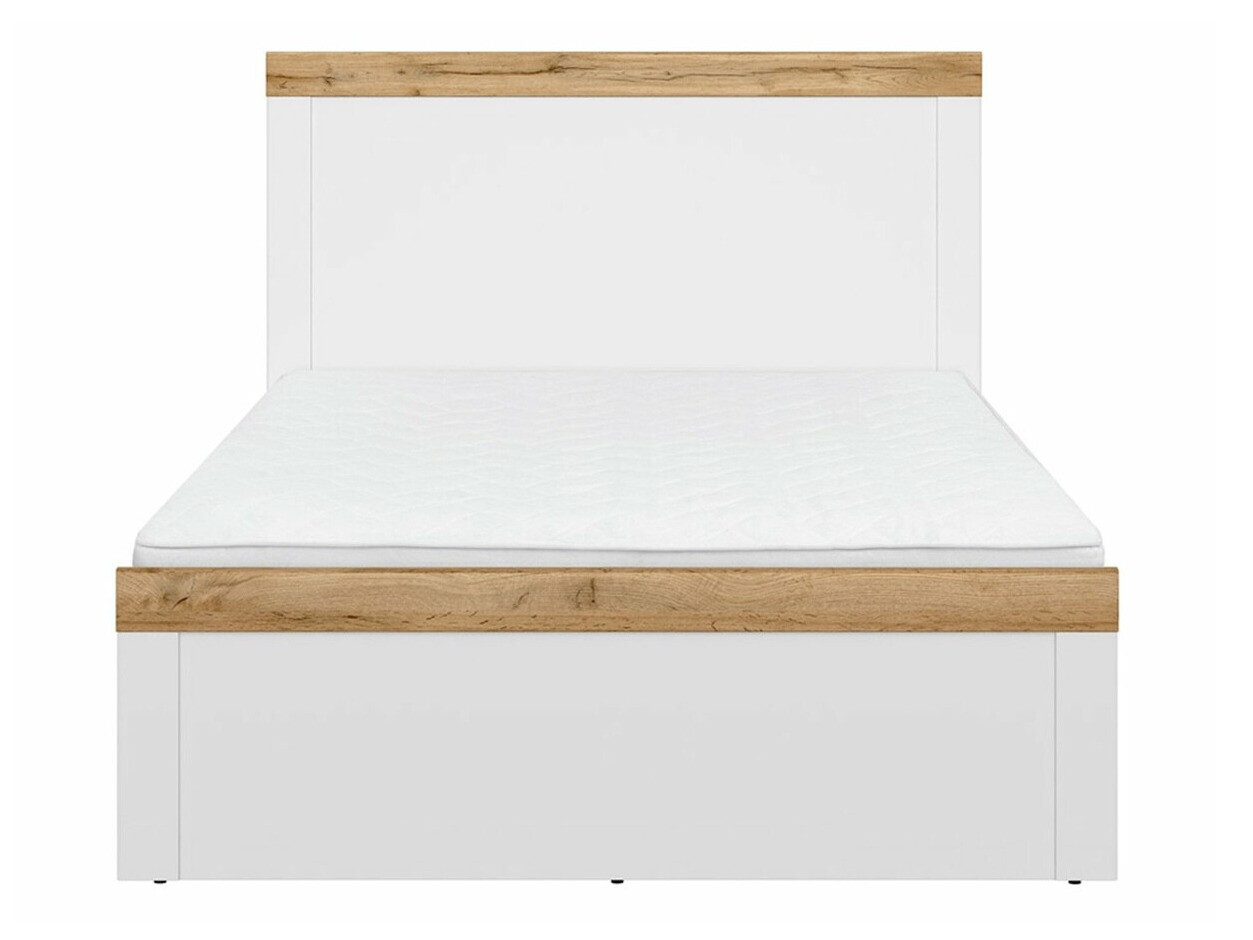 Lit Sonsoru 115 (Blanc + Blanc brillant + Chêne wotan)
