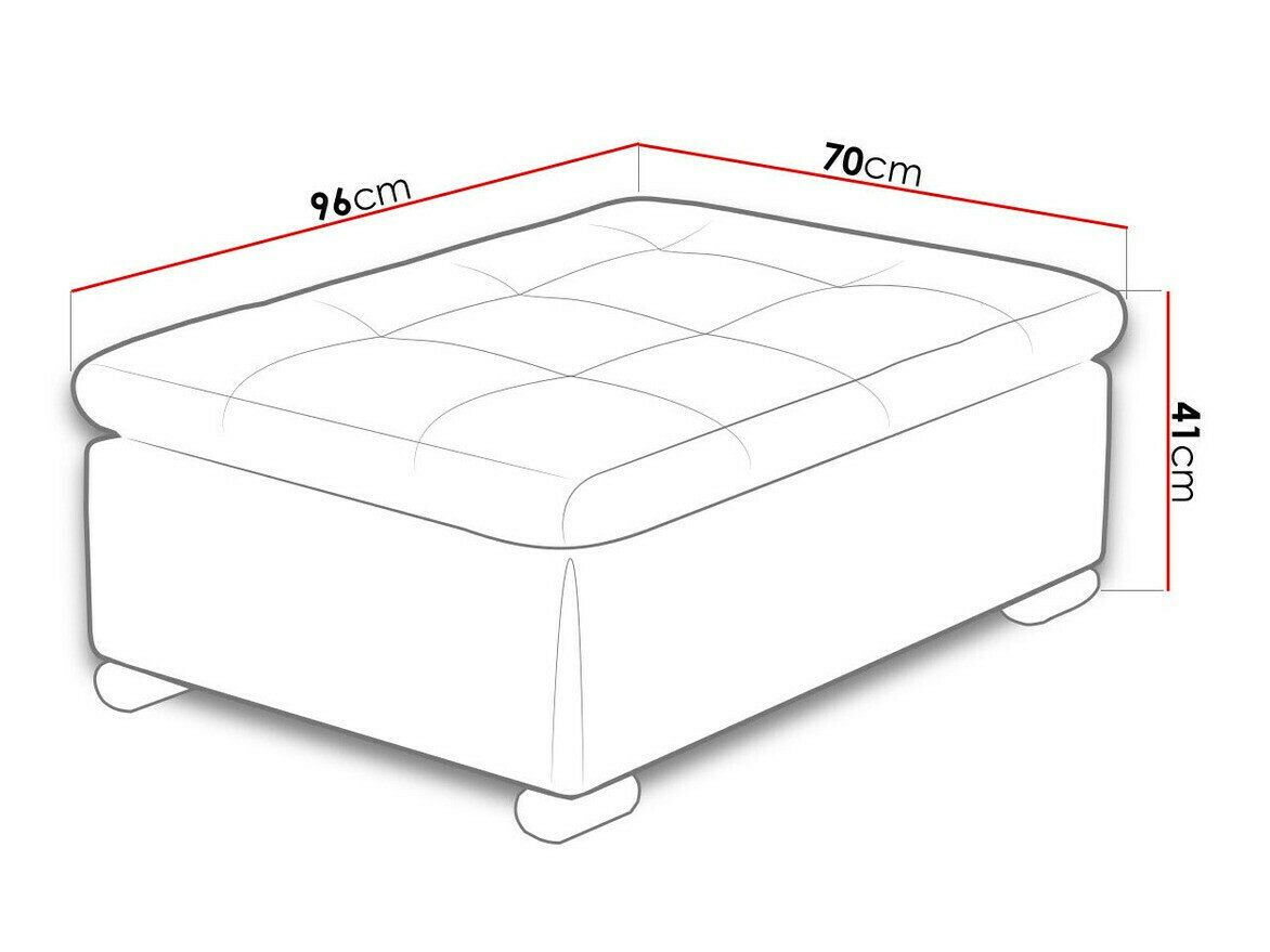Ensemble de canapés Comfivo Gemma I (Soft 020 + Majorka 03)