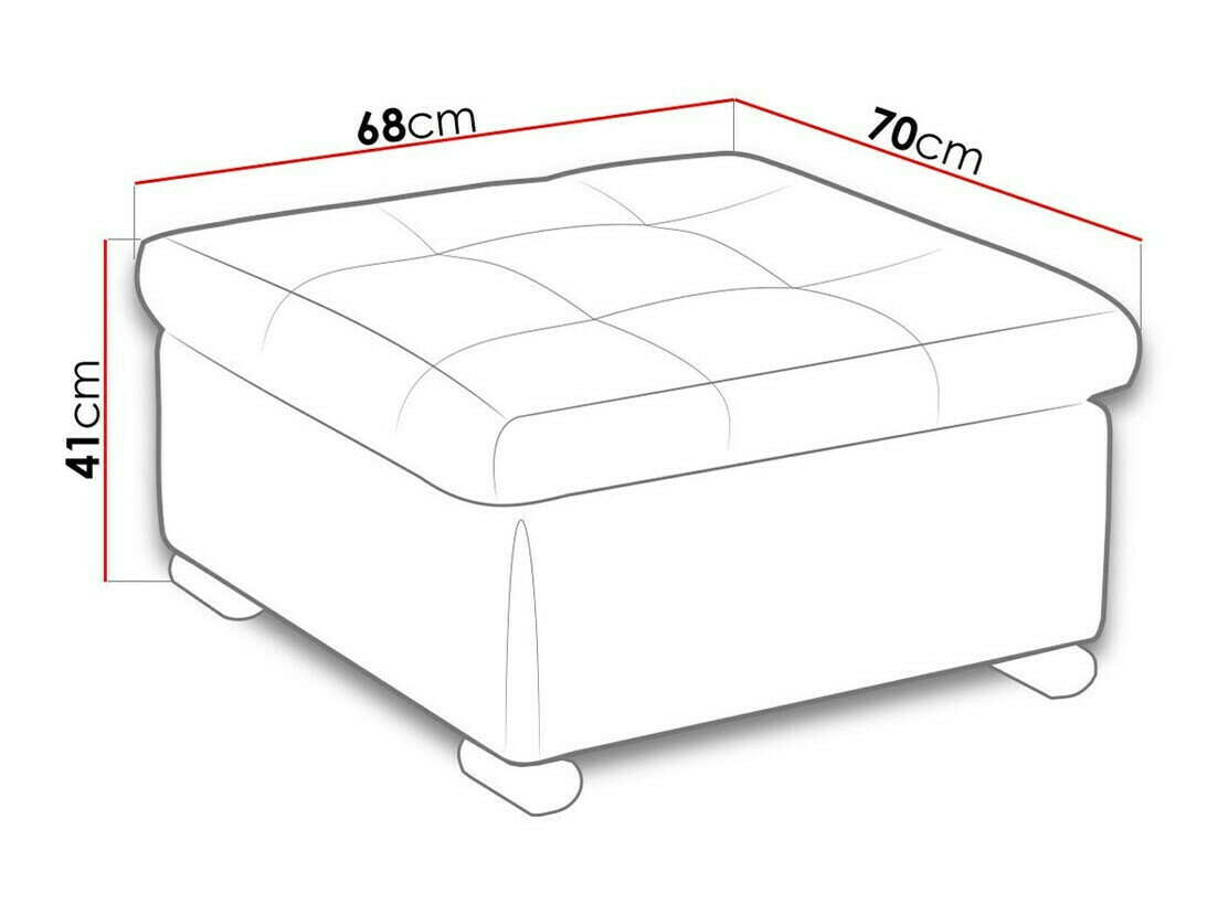 Ensemble de canapés Comfivo Gemma (Soft 020 + Majorka 03)