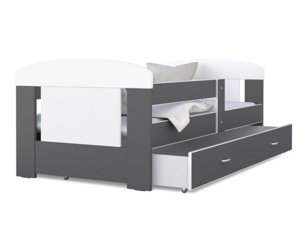 Lit Tentive 100 (Gris + Blanc)