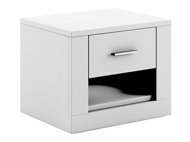 Table de chevet Fresno 106 (Blanc)