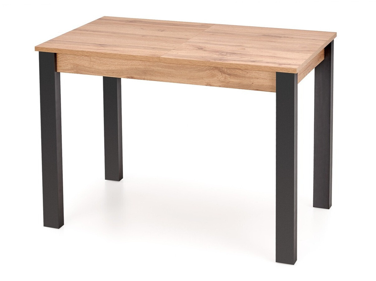 Table Houston 1208 (Chêne wotan + Noir)