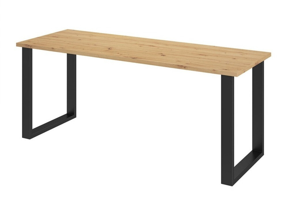 Table Tucson 138 (Chêne Artisan + Noir)