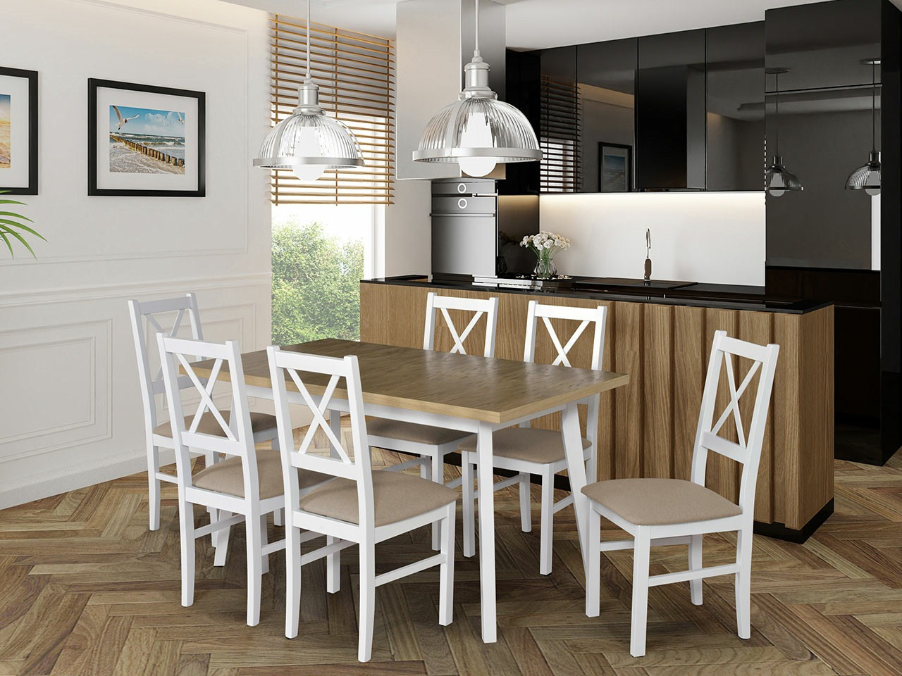 Salle à manger complète Victorville 223 (Paros 2)
