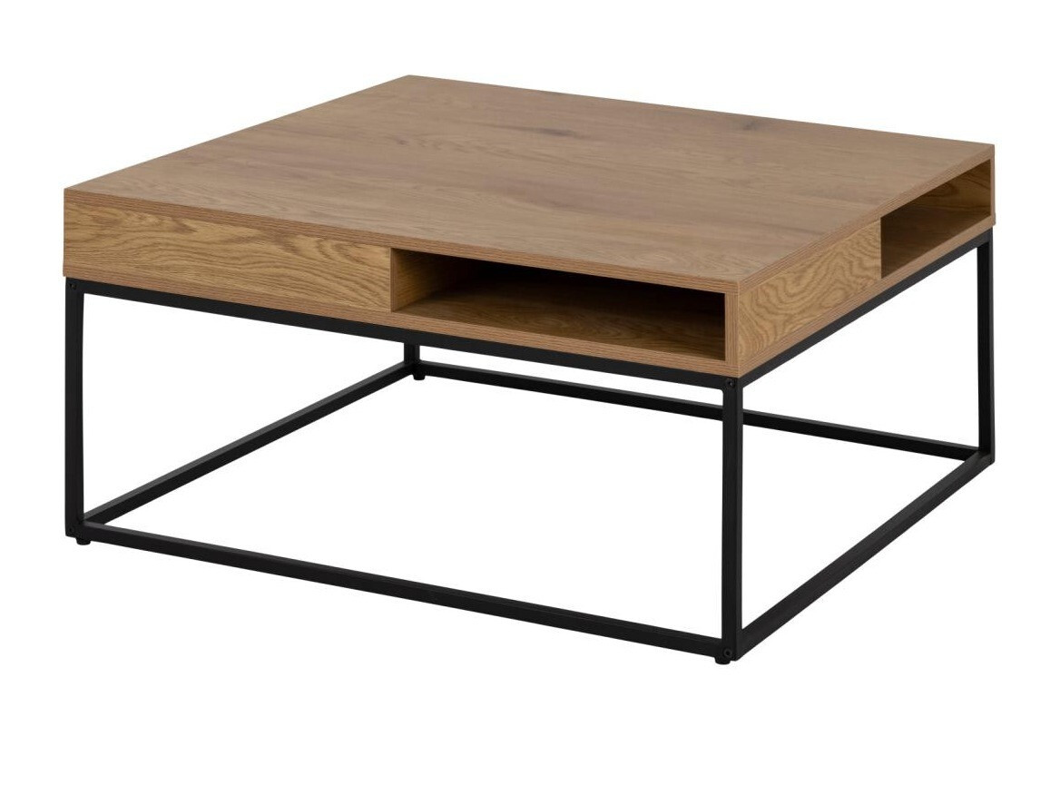 Table basse Norsica 477 (Chêne sauvage + Noir)