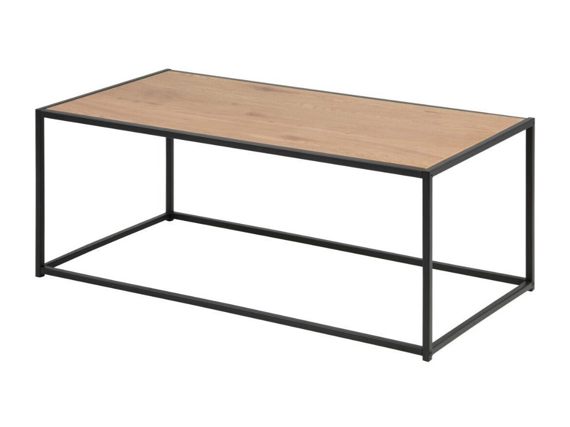 Table basse Norsica Sevferi 147 (Chêne sauvage + Noir)
