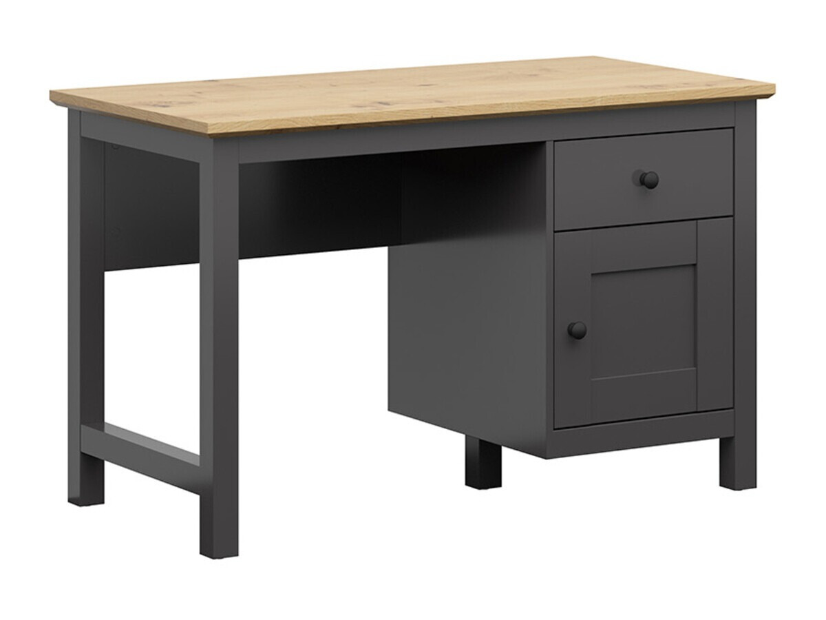 Bureau Sordoro 129 (Graphite + Chêne Artisan)