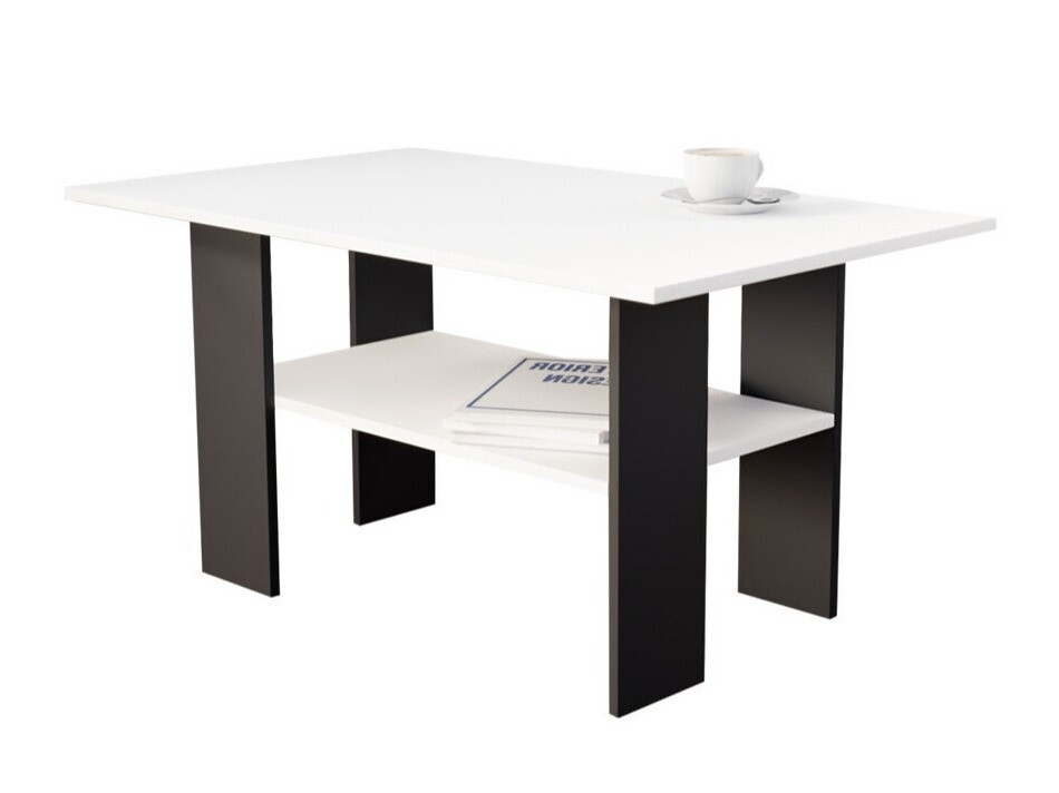 Table basse Reading 101 (Noir + Blanc)