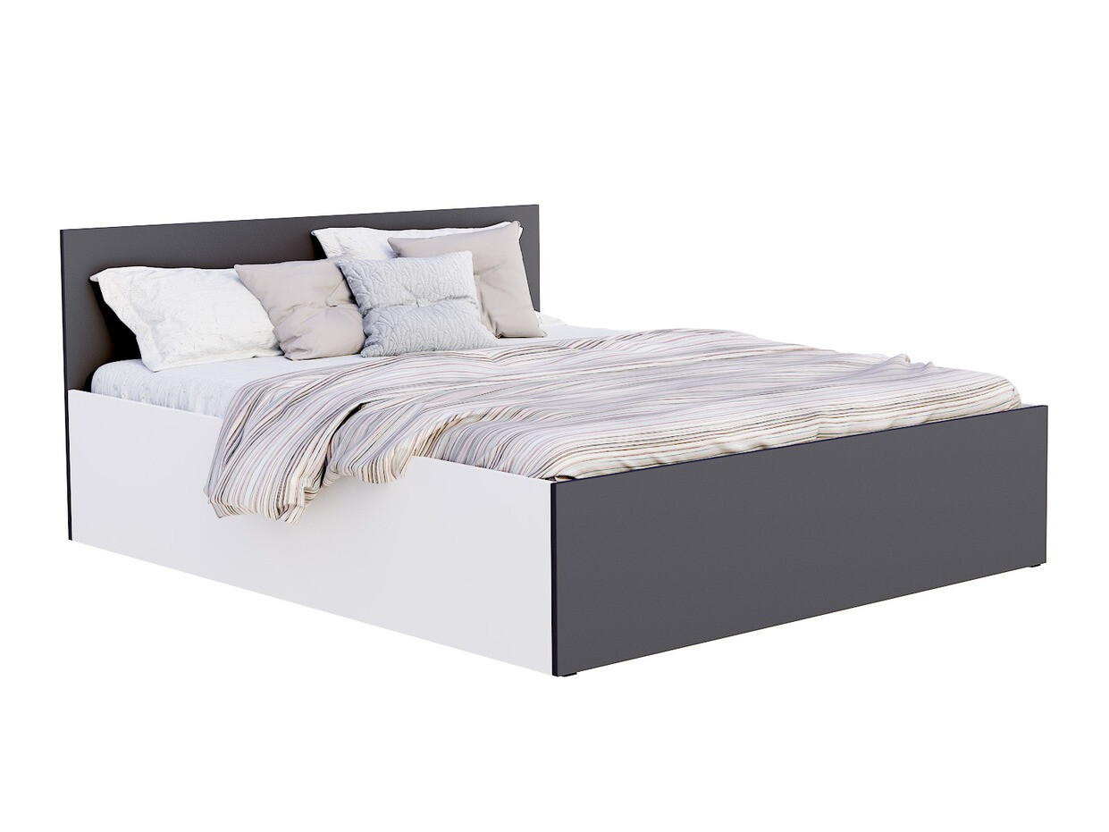 Lit Aurora 145 (Blanc + Gris)
