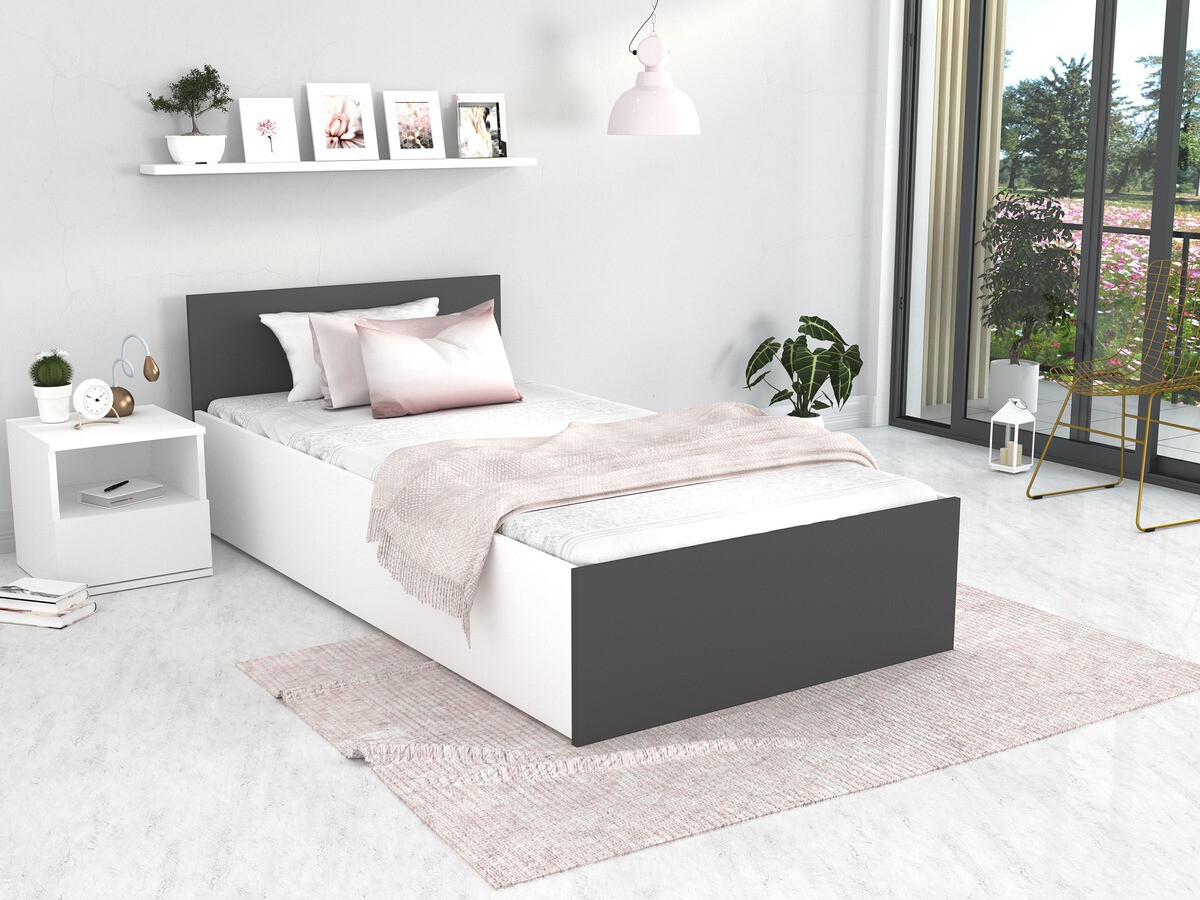 Lit Aurora 157 (Blanc + Gris)
