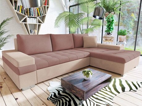 Canapé d'angle Comfivo 121 (Uttario Velvet 2956 + Uttario Velvet 2955)