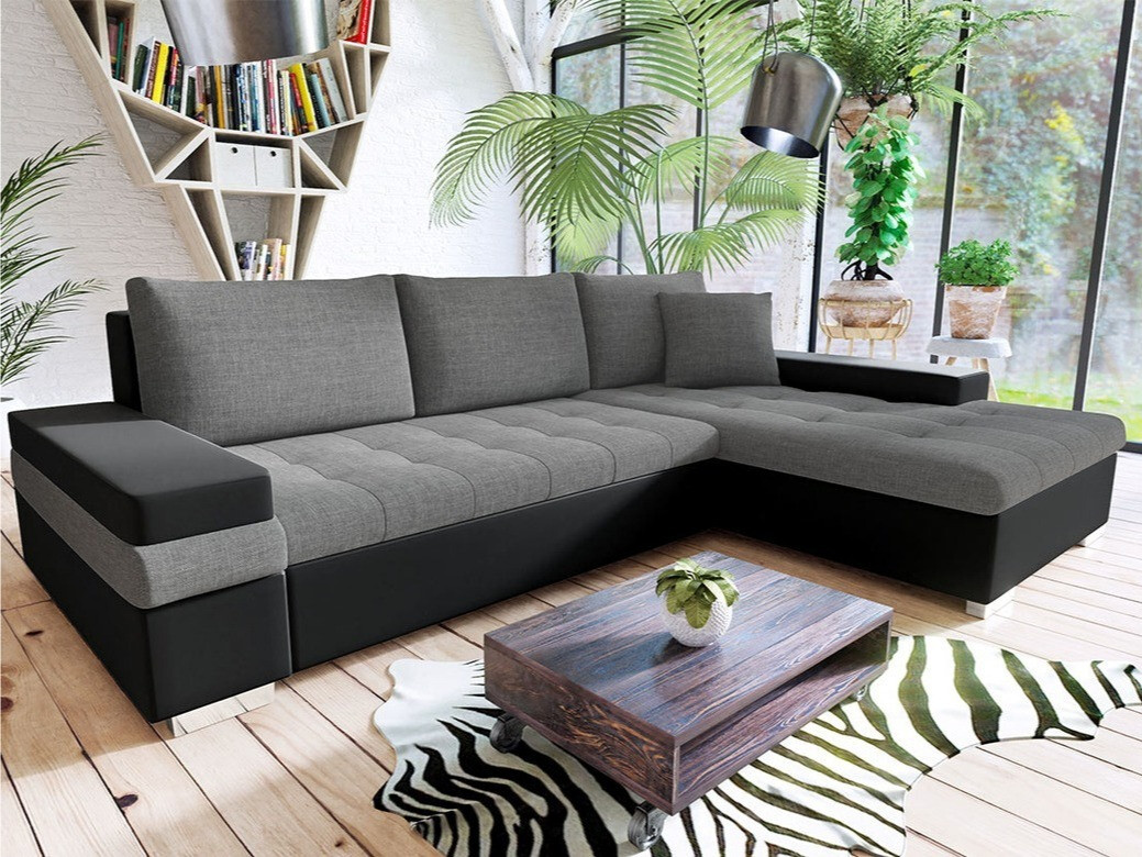 Canapé d'angle Comfivo Olivetum I (Soft 011 + Lux 05)
