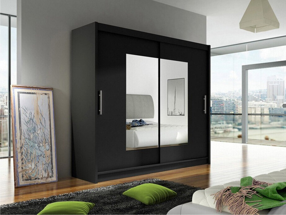 Armoire Closico Pallor VII (Noir)