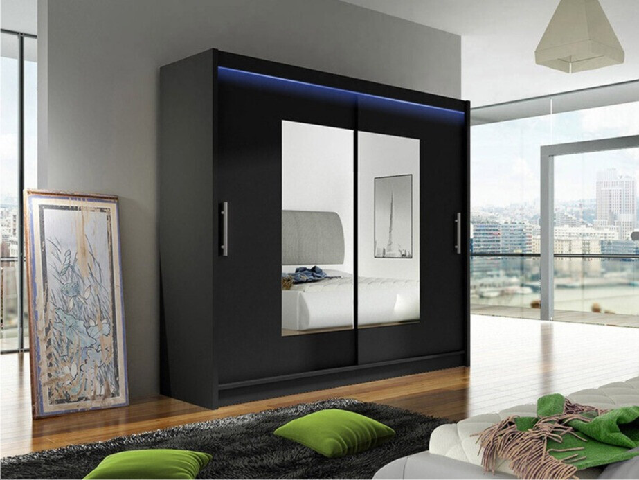 Armoire Closico Pallor VII (Noir)