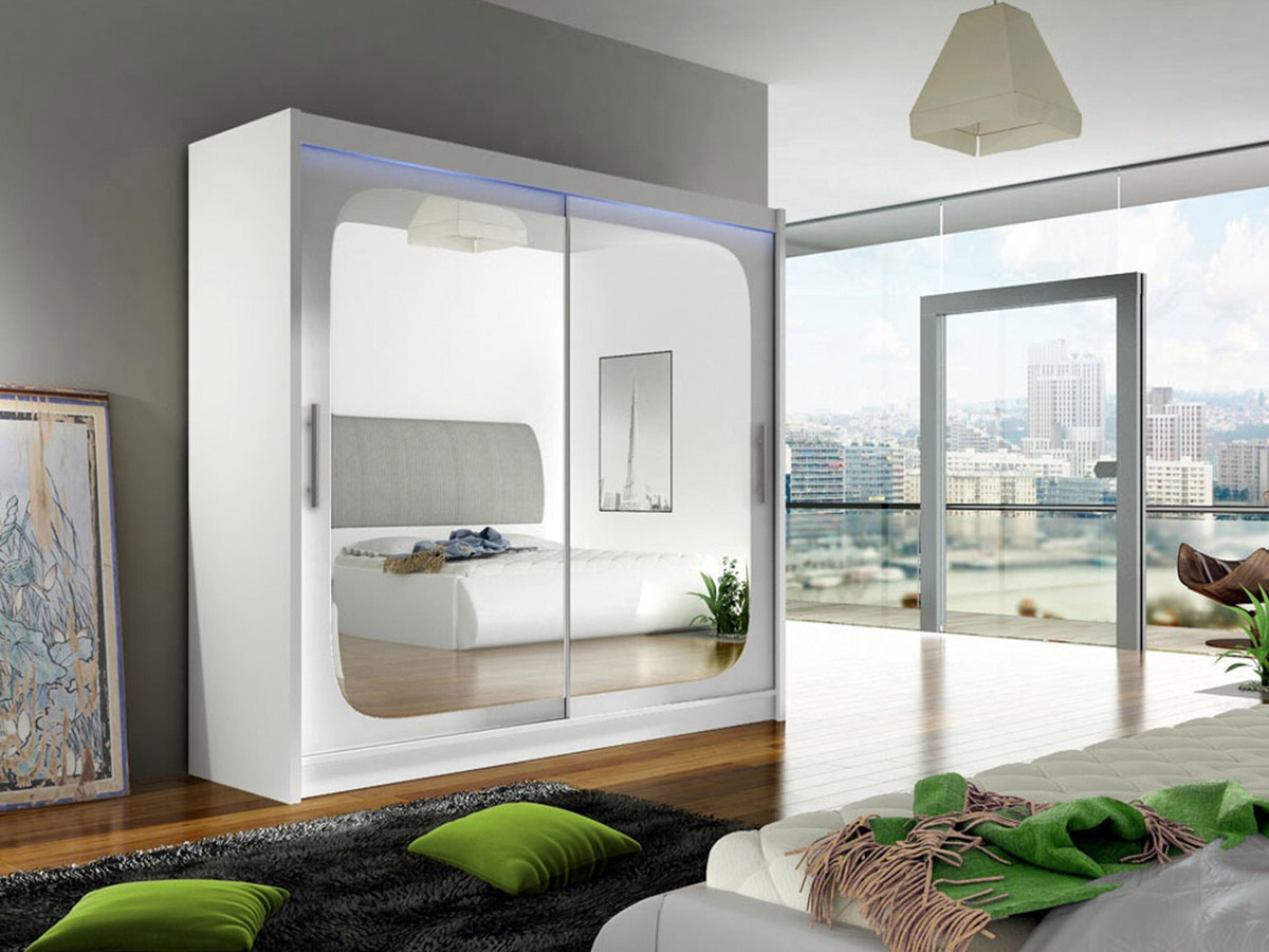 Armoire Closico Pallor VIII (Blanc)