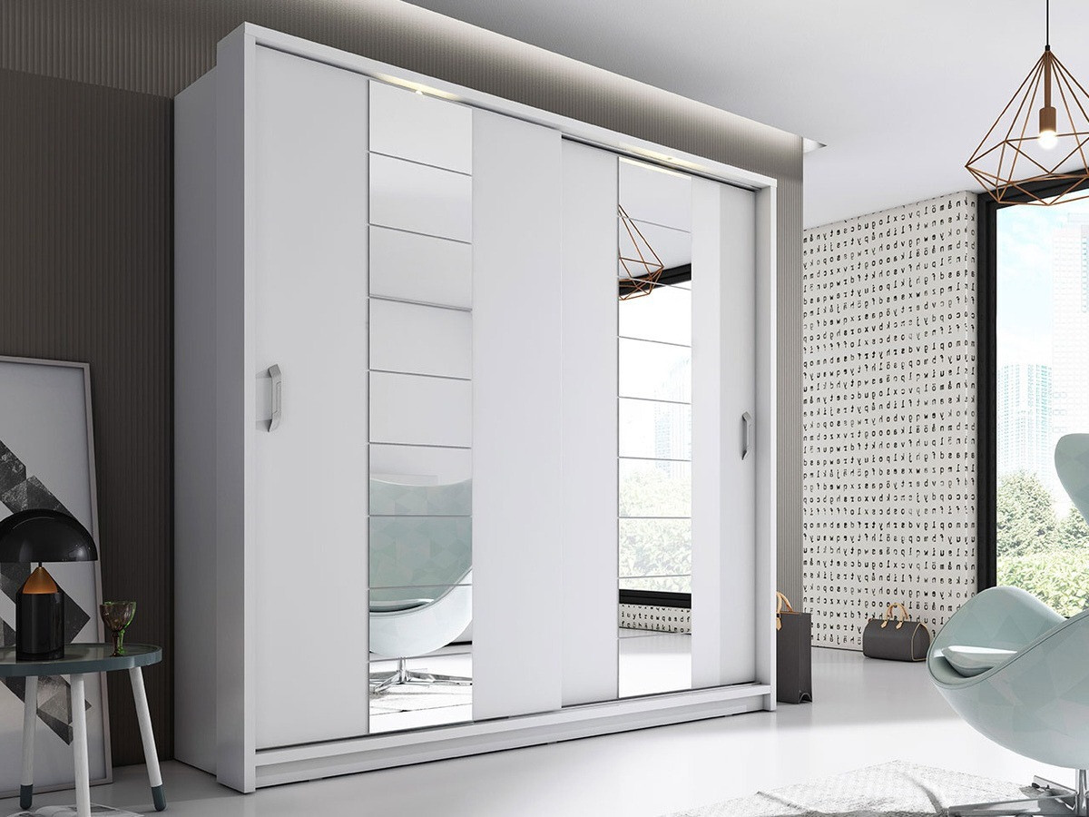 Armoire Fresno 105 (Blanc)