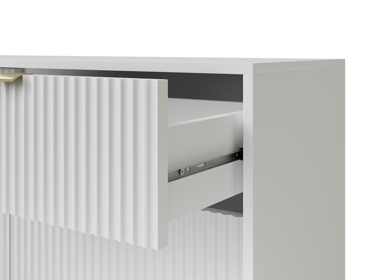 Table de chevet Lima L102 (Noir + Doré)