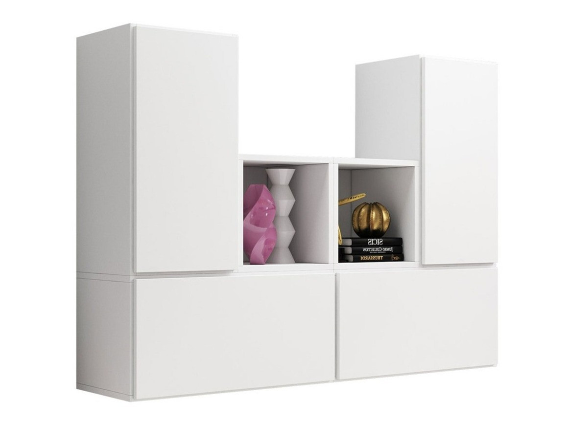 Ensemble d'armoires Corbele 123 (Blanc)