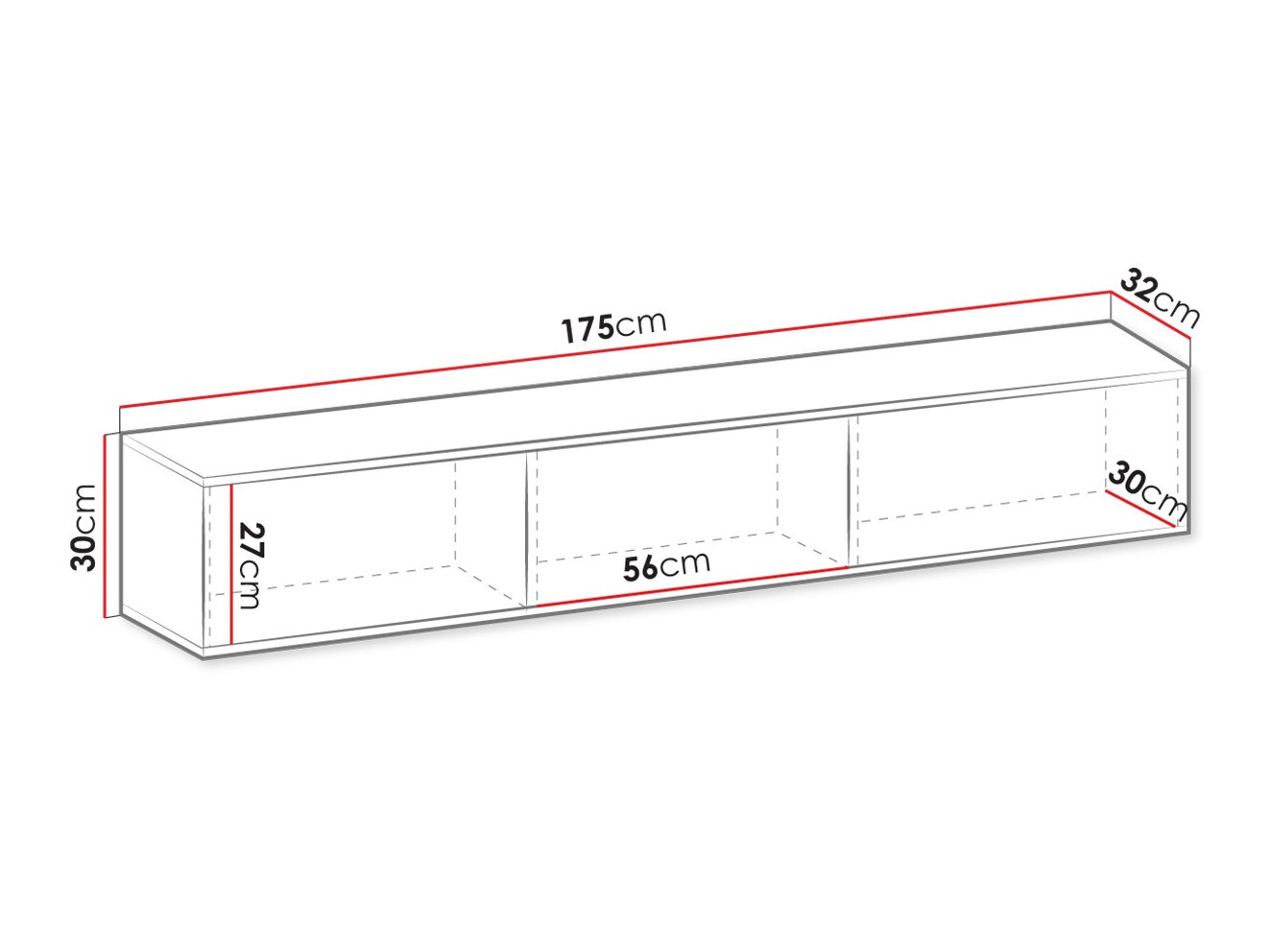 Meuble TV Princal (Crème + Doré)
