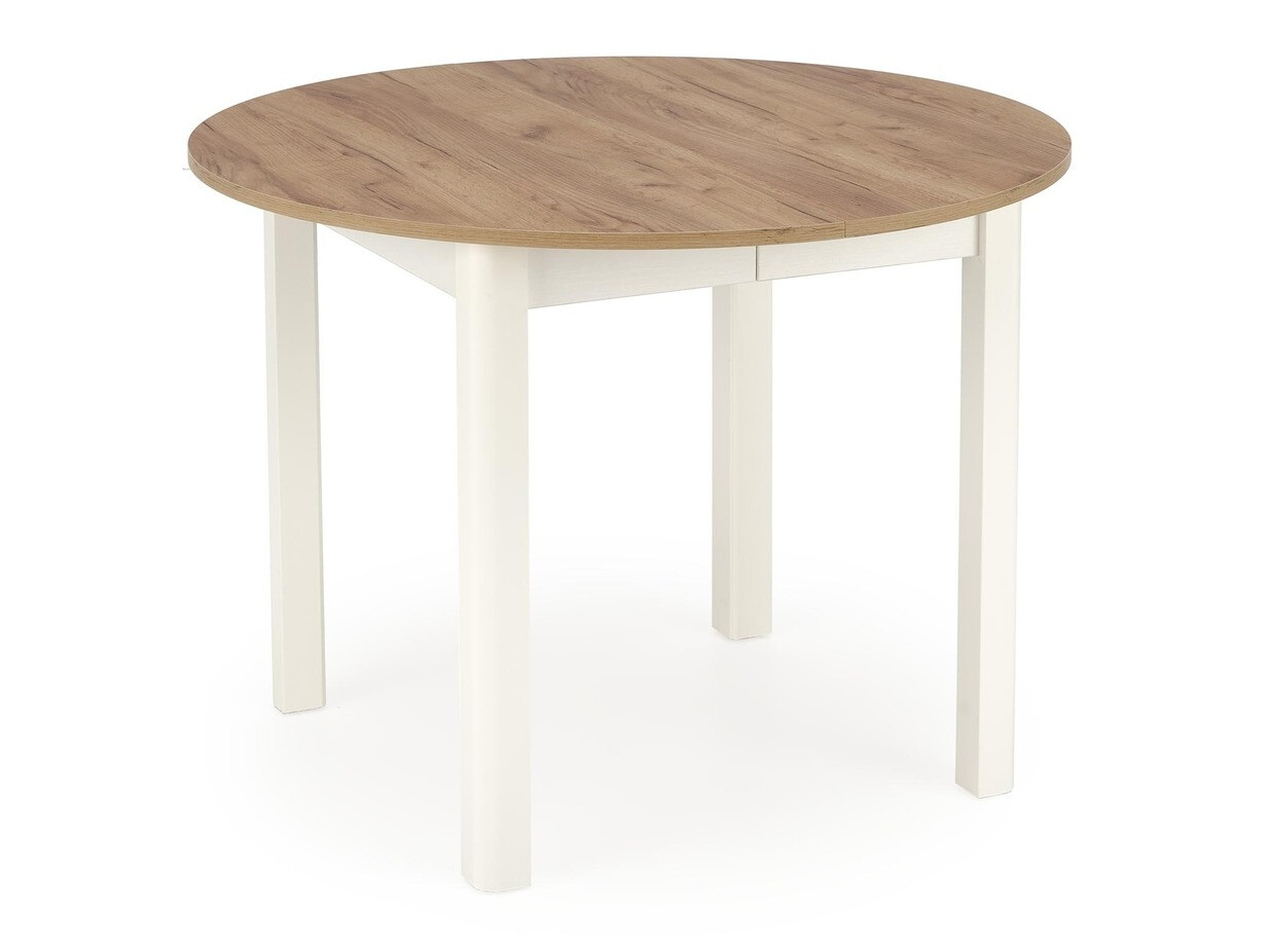 Table Houston 961 (Craft chêne + Blanc)