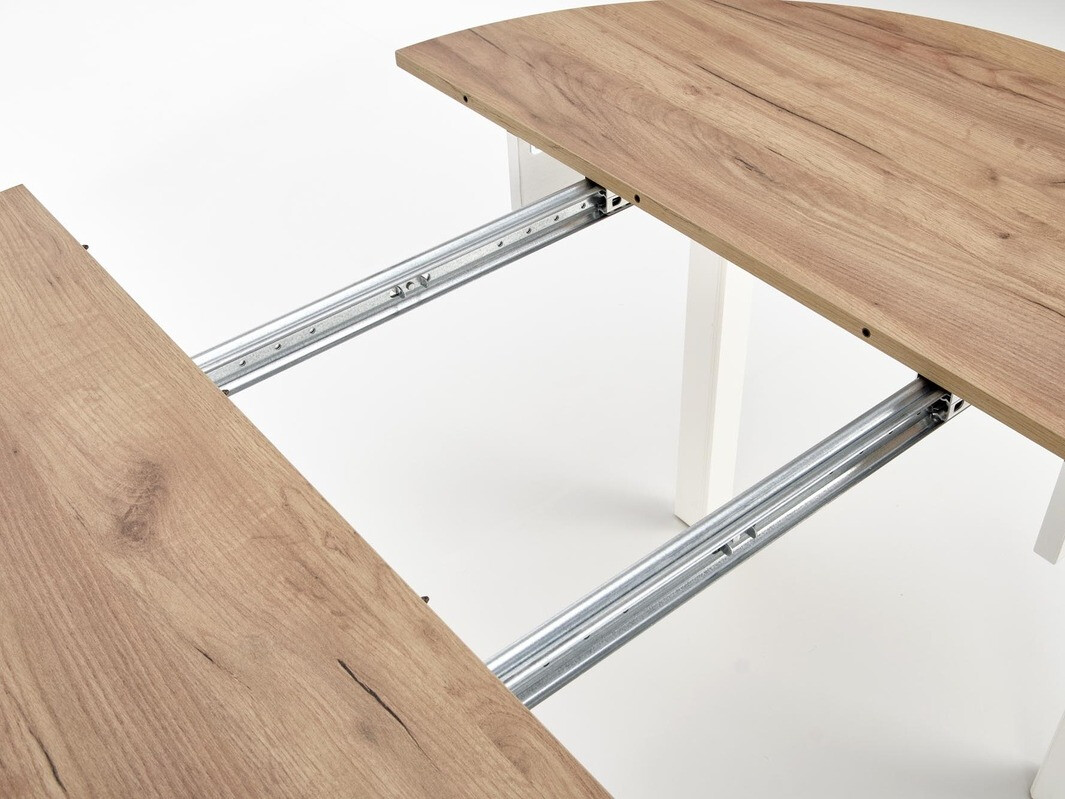 Table Houston 961 (Craft chêne + Blanc)