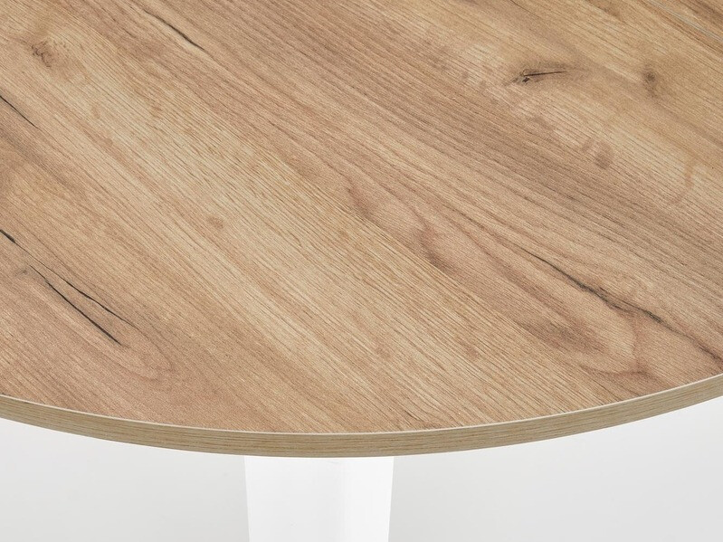 Table Houston 961 (Craft chêne + Blanc)