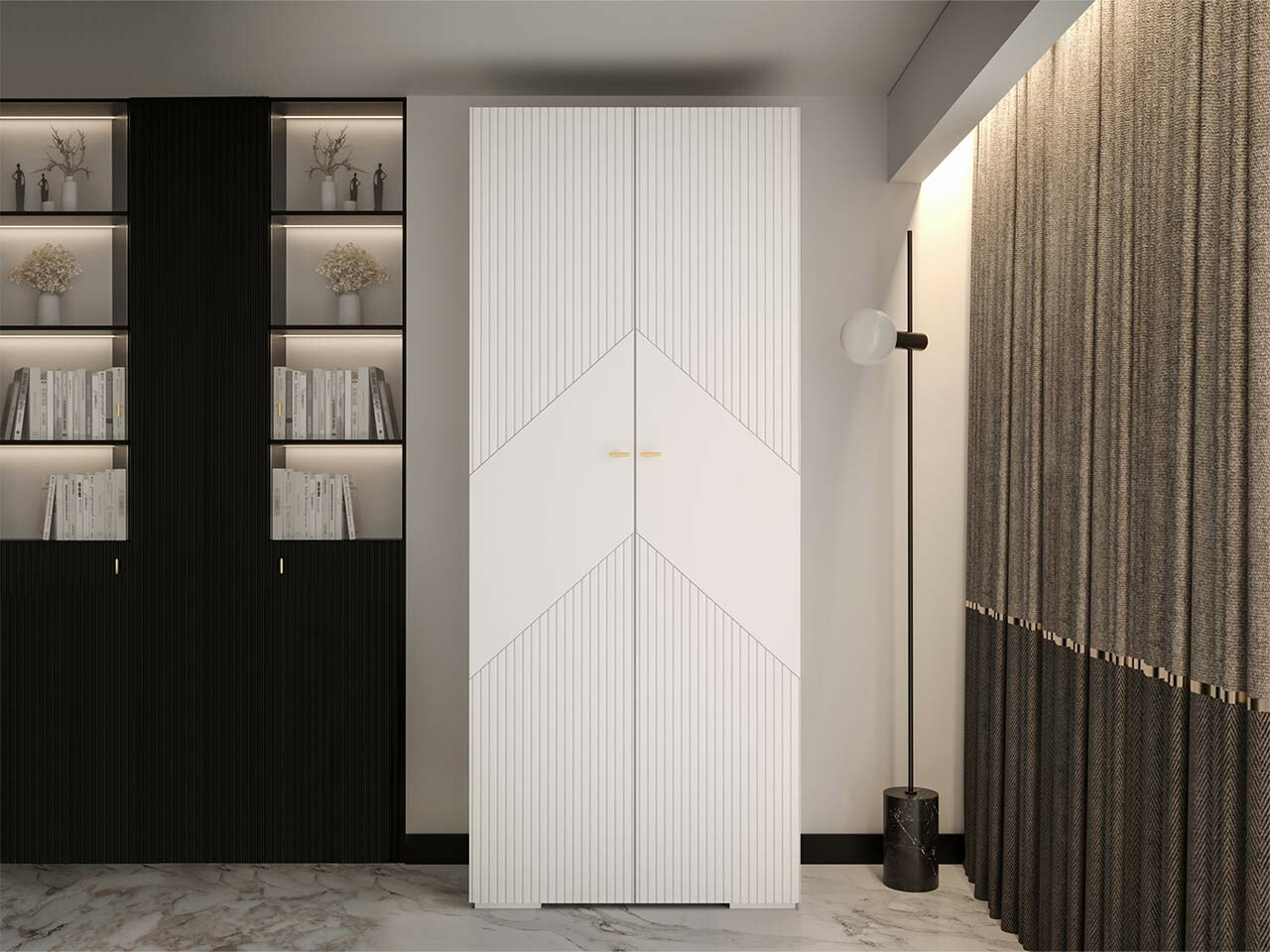 Armoire Hartford 406 (Blanc)