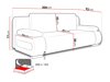 Canapé convertible Comfivo 144 (Poso 22 + Kronos 22)