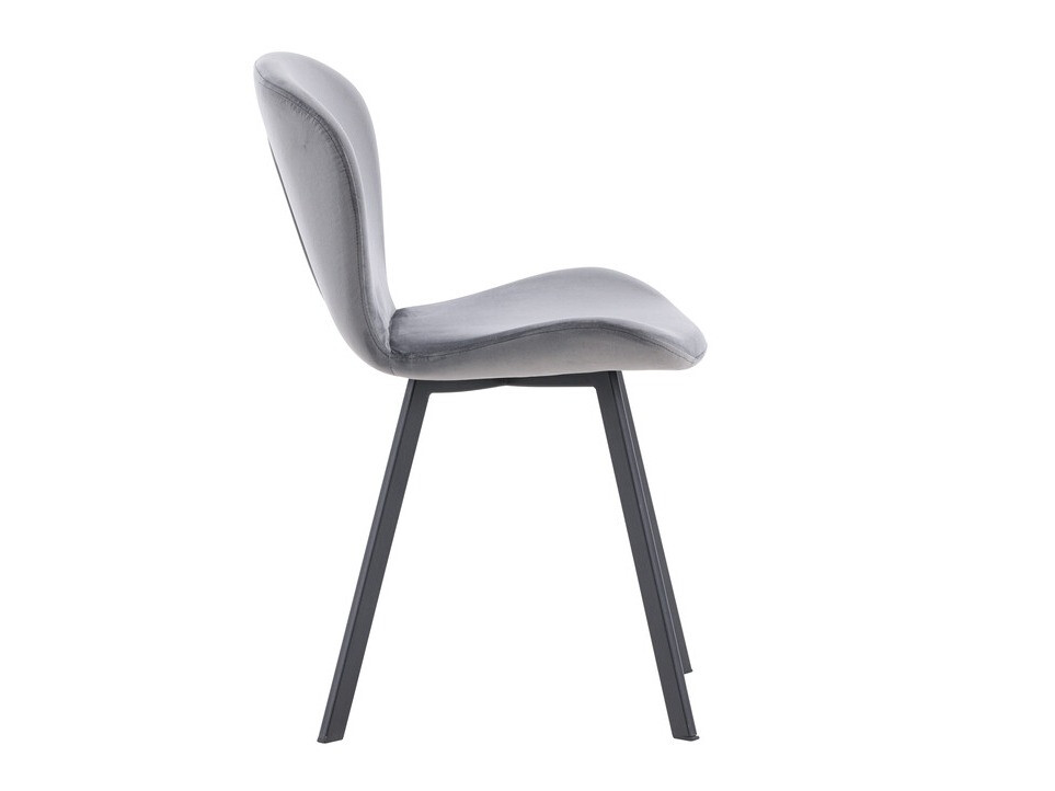 Chaise Dallas 4100 (Gris + Noir)