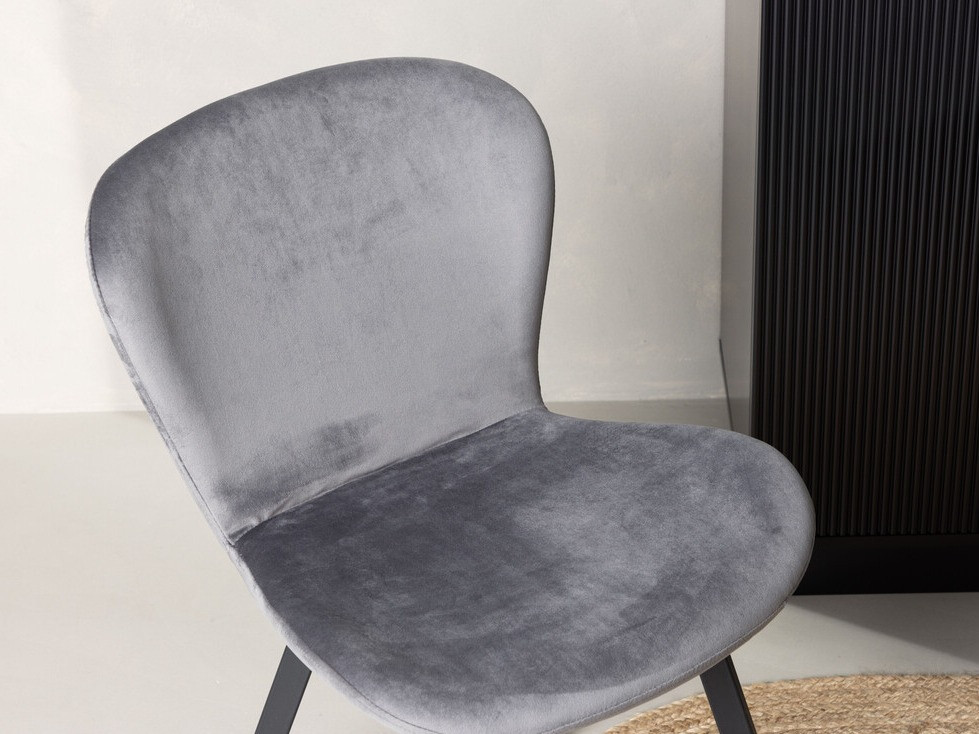 Chaise Dallas 4100 (Gris + Noir)