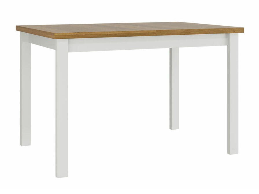 Salle à manger complète Victorville 281 (Blanc + Grandson chêne)
