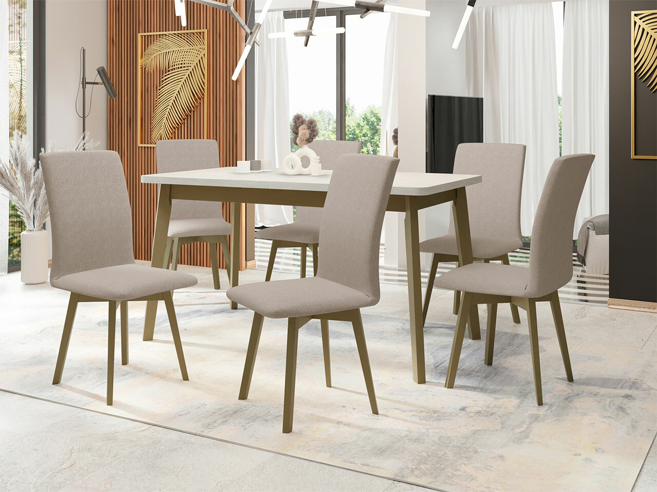 Salle à manger complète Victorville 290