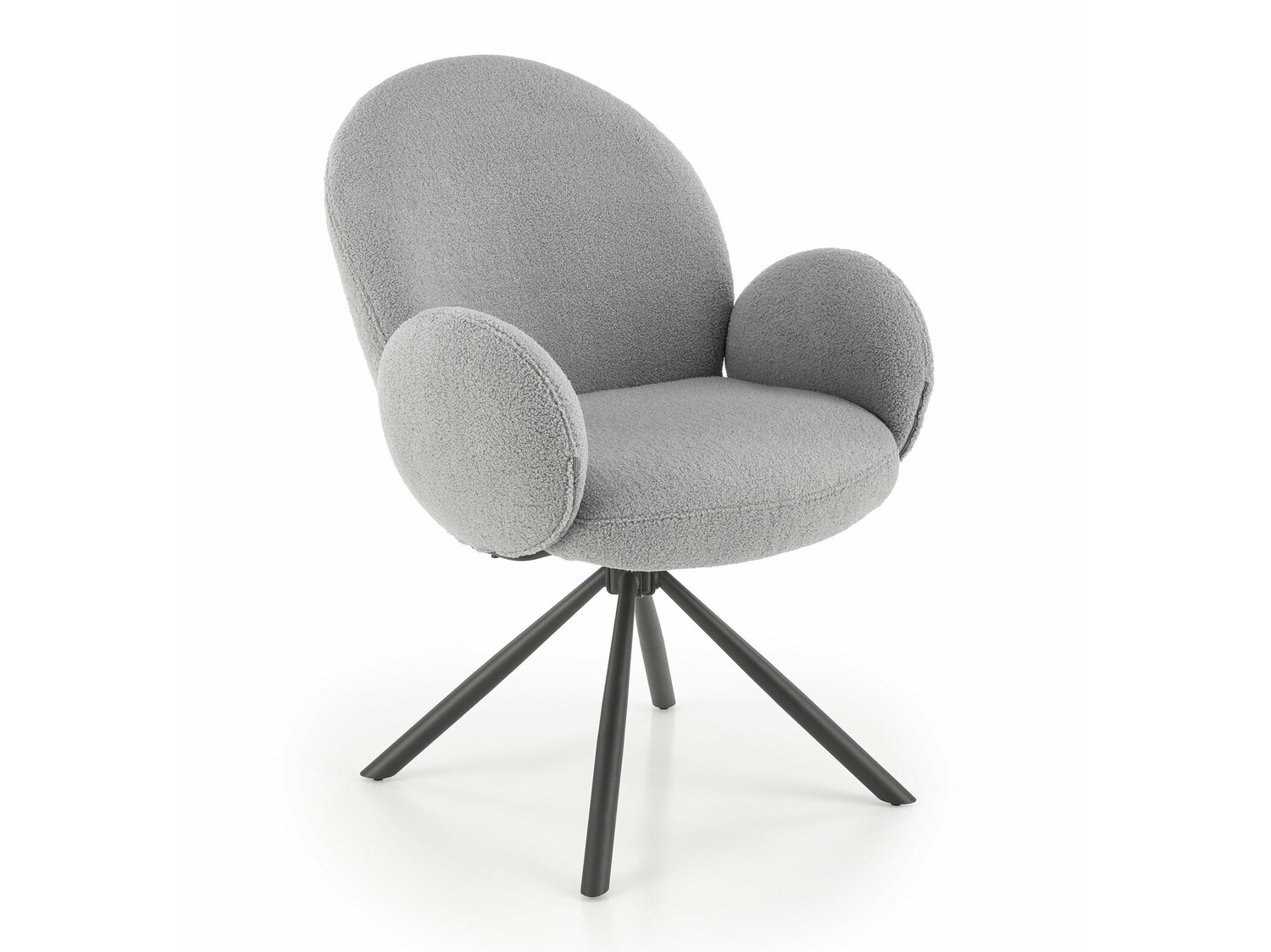 Chaise Houston 1527 (Gris + Noir)