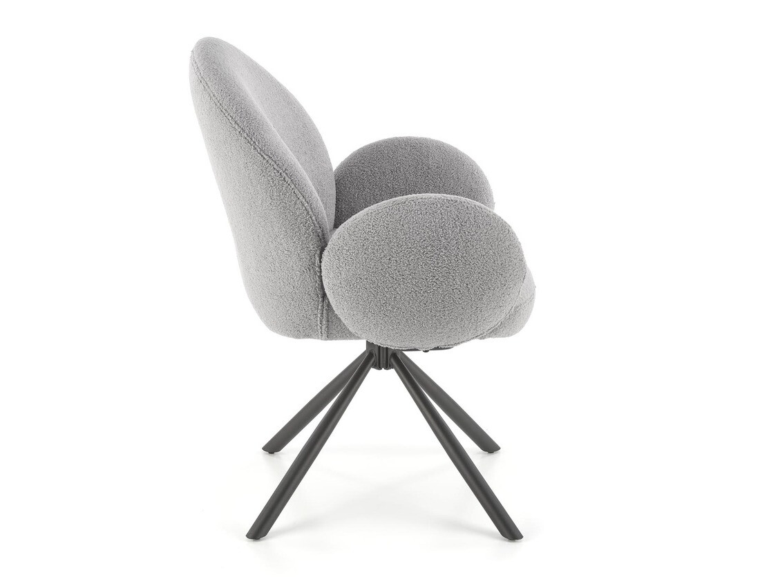 Chaise Houston 1527 (Gris + Noir)