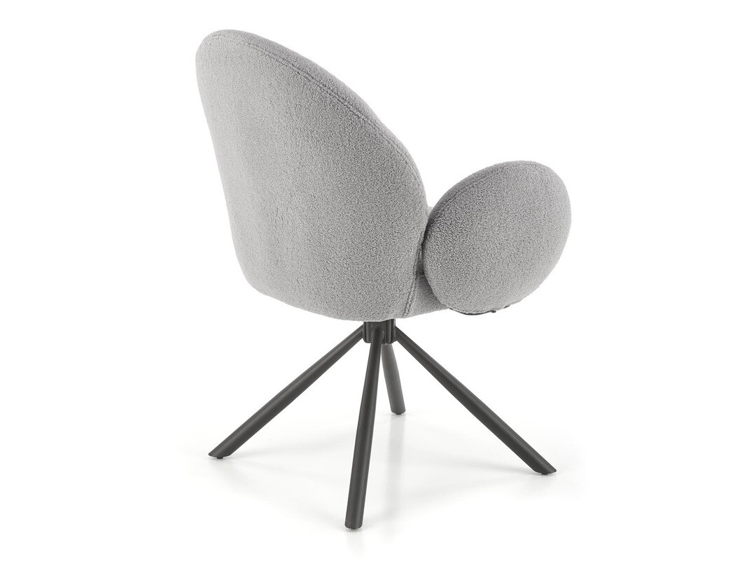 Chaise Houston 1527 (Gris + Noir)