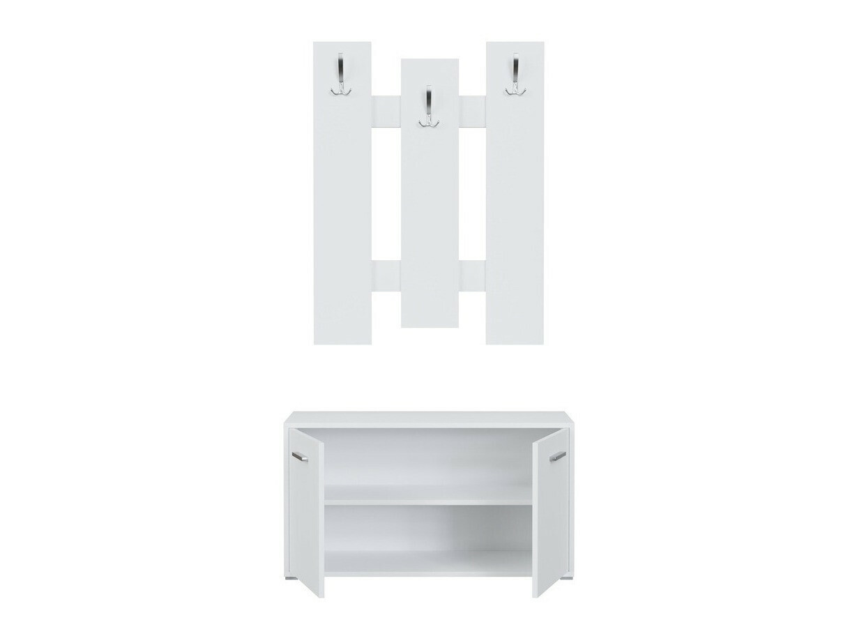 Meuble d'entrée Torsalo 105 (Blanc)