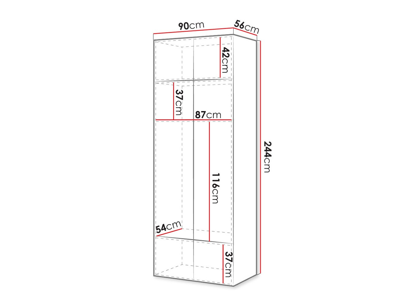 Armoire Dicto (Blanc)