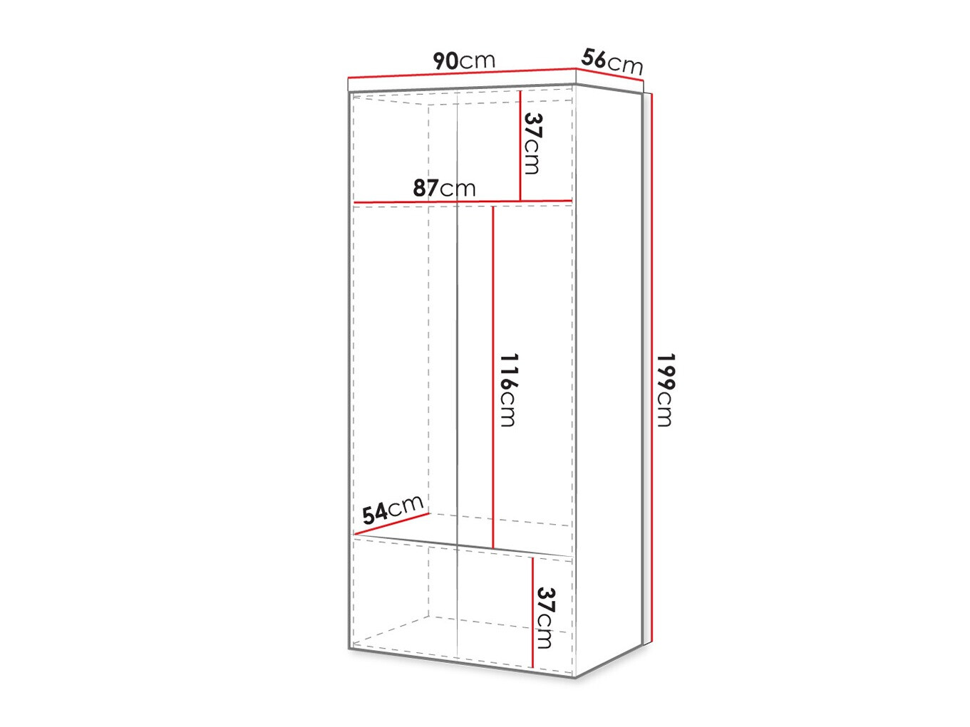 Armoire Dicto (Noir)