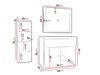 Ensemble de salle de bain Hartford J101 (Noir)