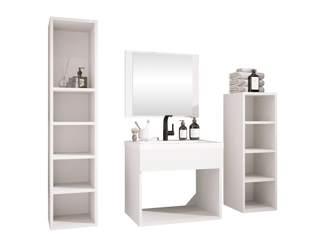 Ensemble de salle de bain Hartford J104 (Blanc)