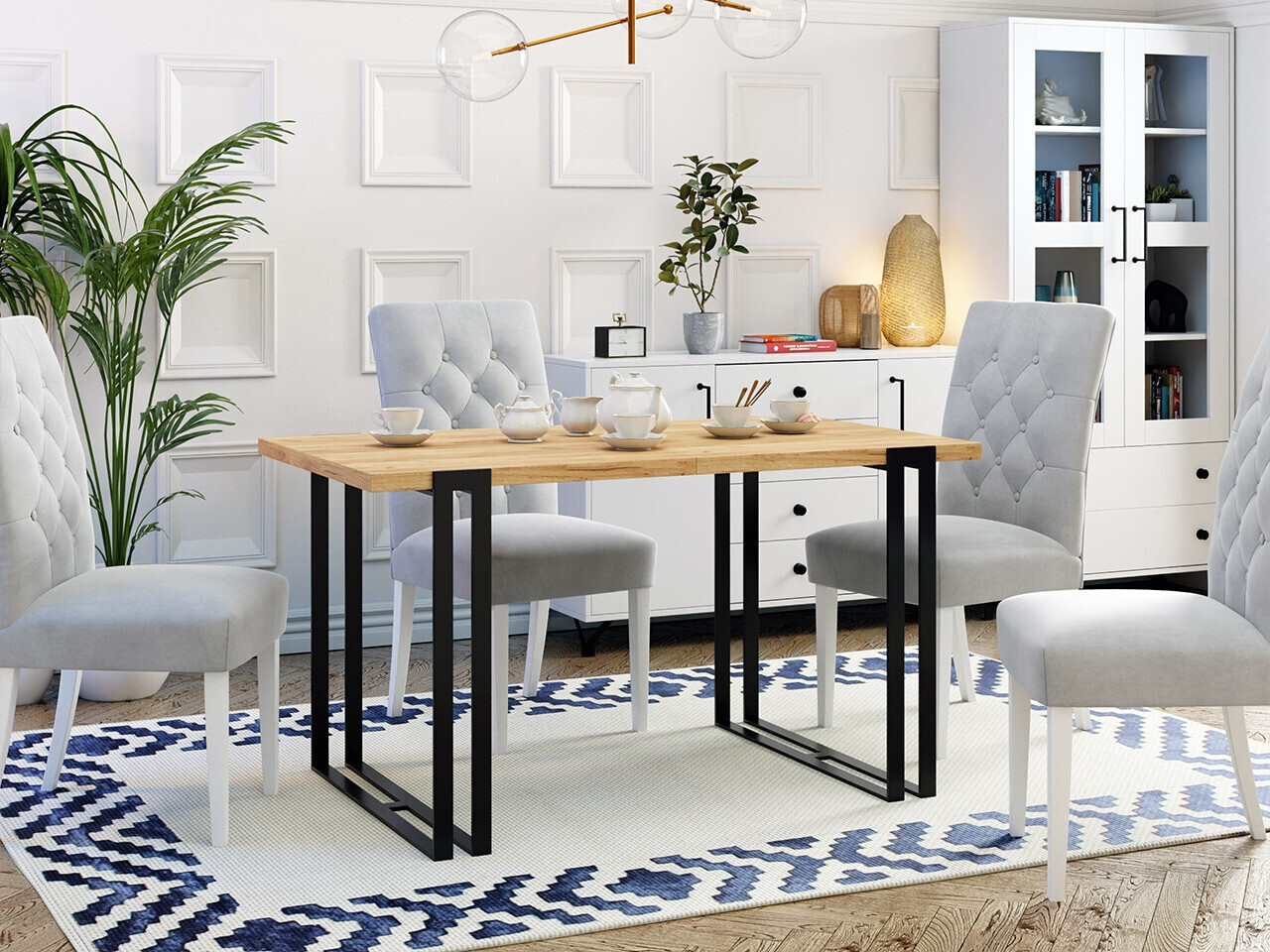 Table Comfivo Sors (Marron + Noir)