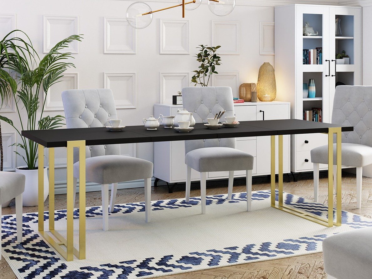 Table Comfivo Sors (Noir + Doré)