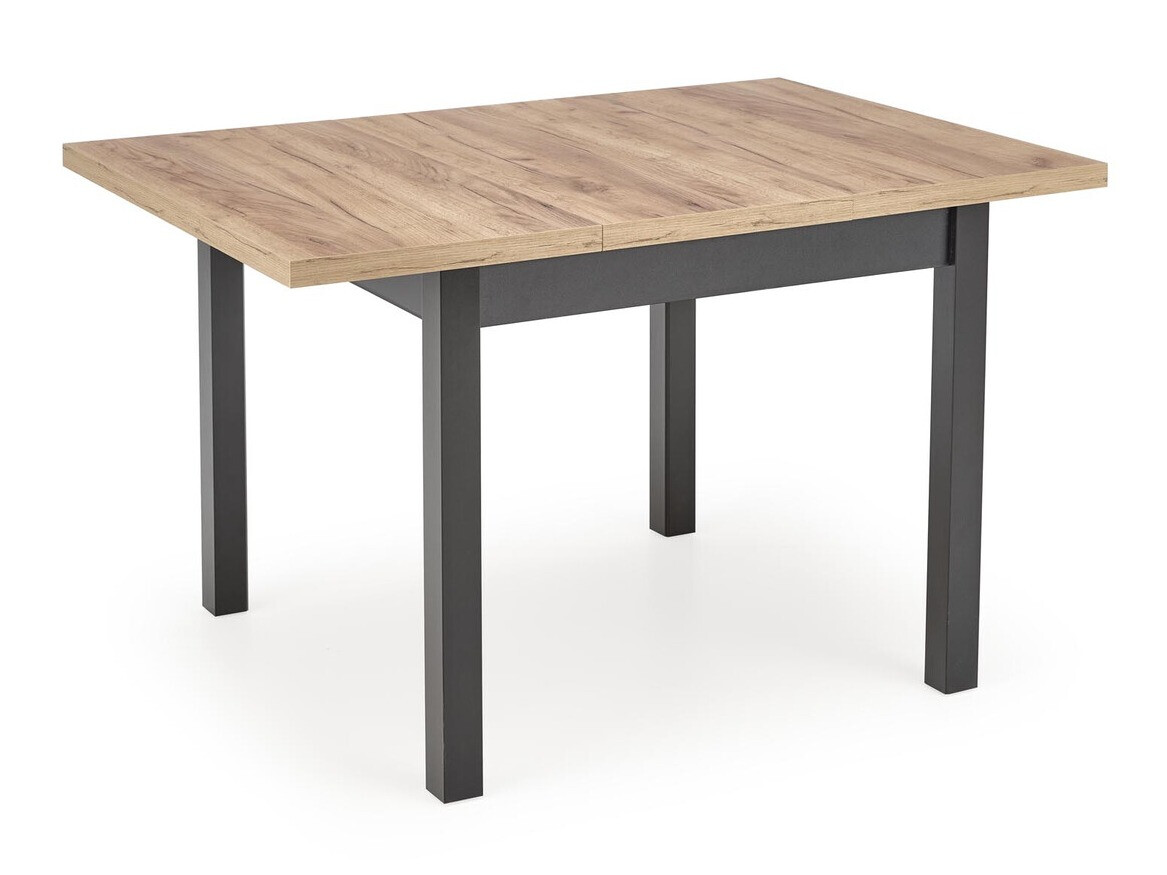 Table Houston 1562 (Noir + Craft chêne)