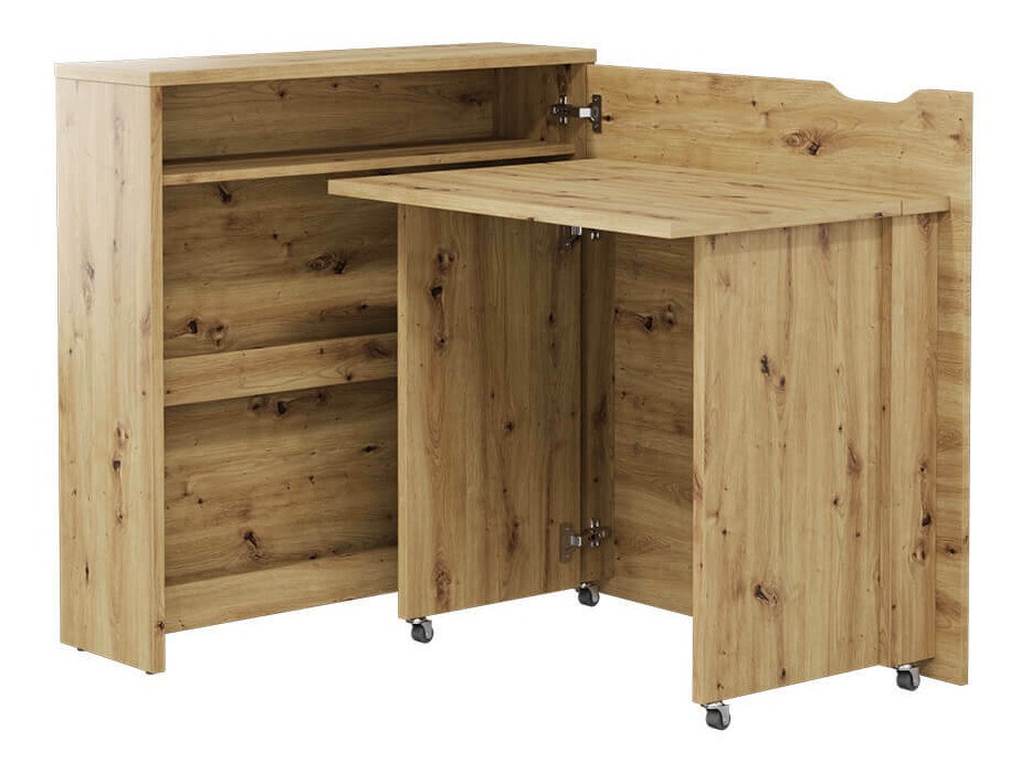 Bureau d'angle Concept Lenart II (Chêne Artisan)