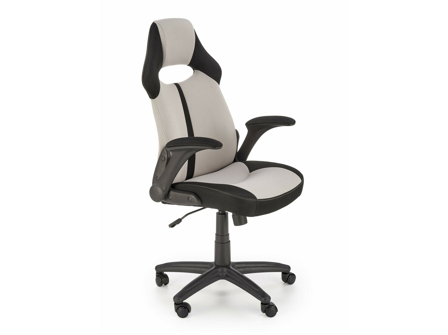 Chaise de bureau Houston 1373 (Gris + Noir)
