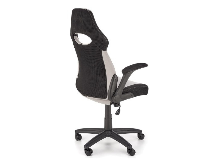 Chaise de bureau Houston 1373 (Gris + Noir)