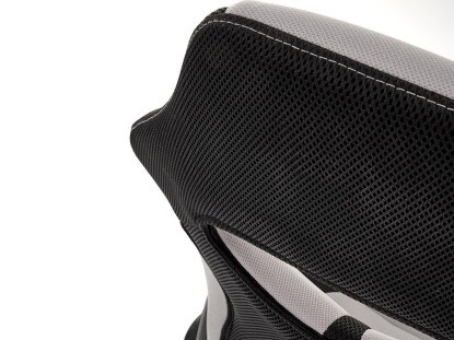 Chaise de bureau Houston 1373 (Gris + Noir)