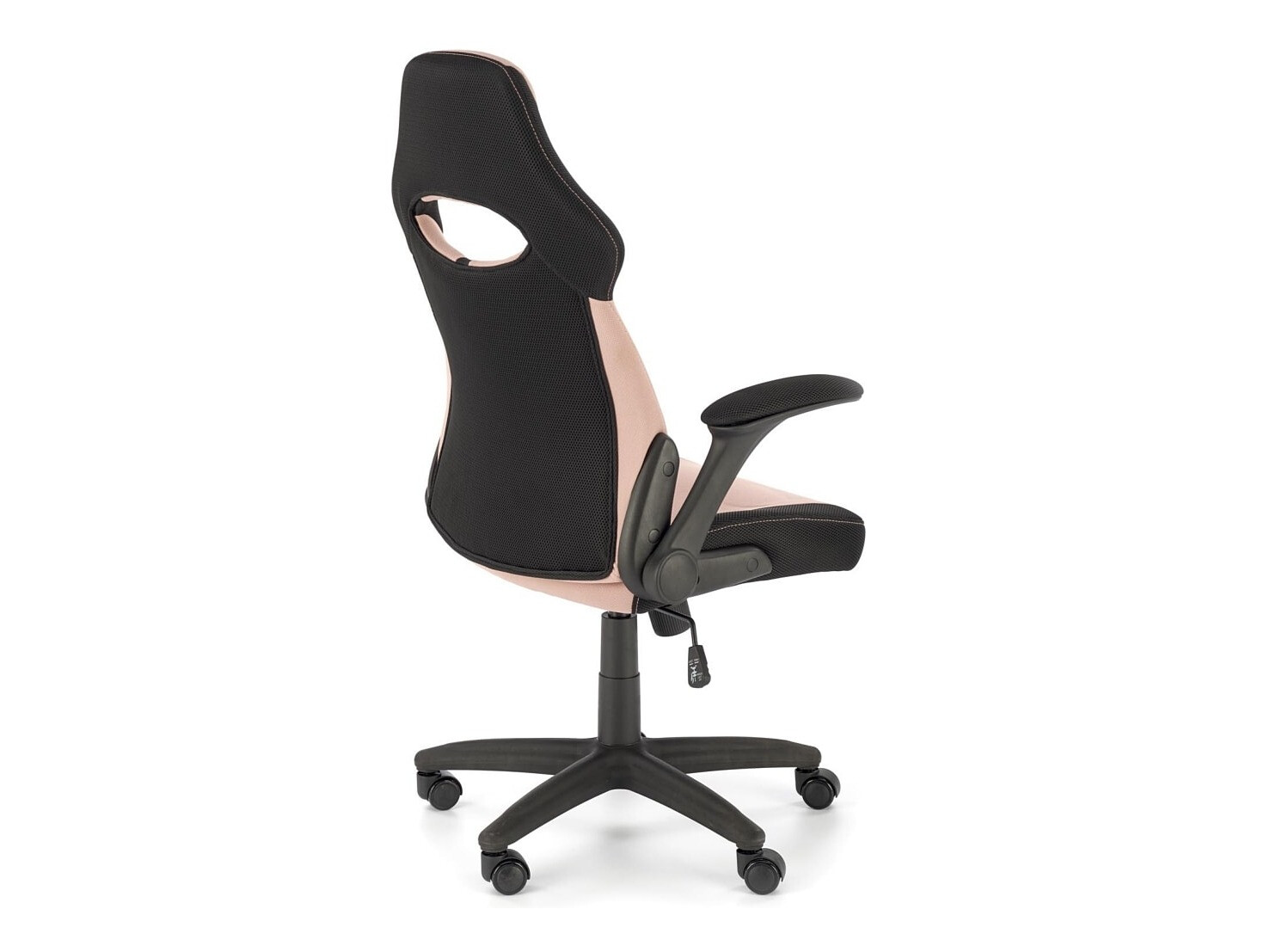 Chaise de bureau Houston 1373 (Rose clair + Noir)