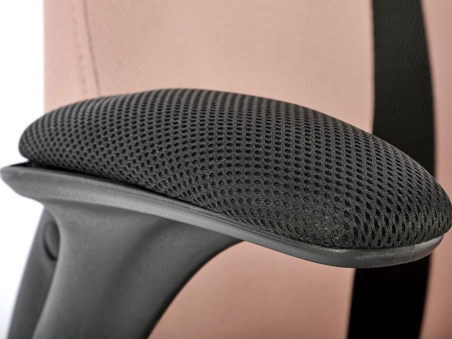 Chaise de bureau Houston 1373 (Rose clair + Noir)