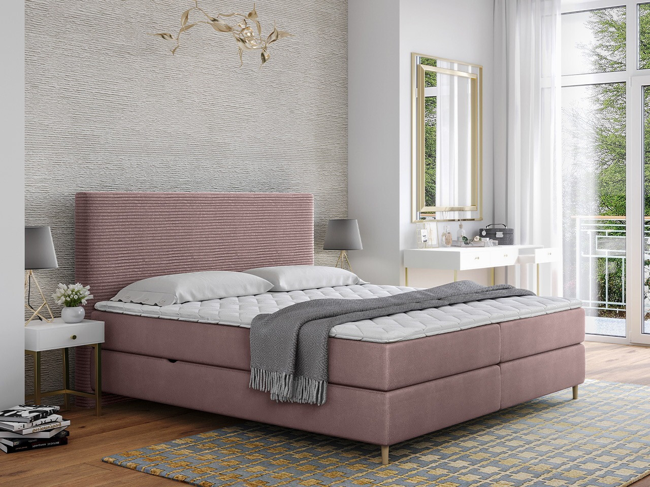 Lit boxspring ComfiDream Miraara (Poso 27 + Kronos 27)